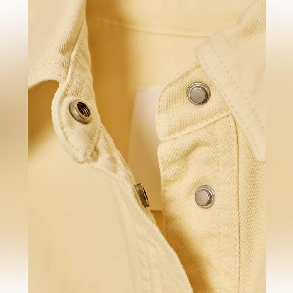 ZARA Women’s Collection Pocket Overshirt Size Small - Picture 5 of 6